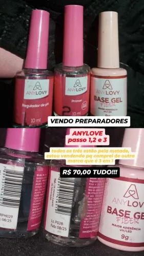 PREPARADORES ANNYLOVE PARA NAIL DESIGNER