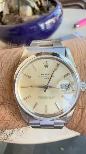 Rolex oyster date 34 mm 1983
