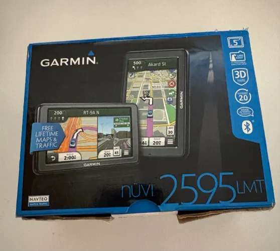 GPS Garmin nüvi 2595LMT - NOVO