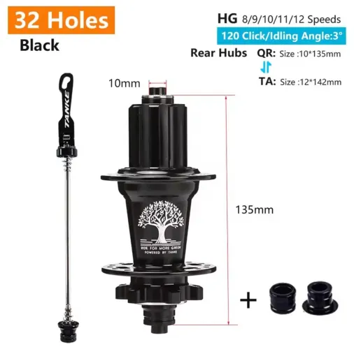 Cubo traseiro Tanke 32f Modelo Th 390 Barulhento