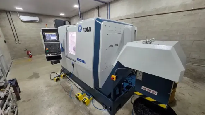 Torno CNC ROMI GL 250T 2023 - Fanuc - Seminovo - 1.215h