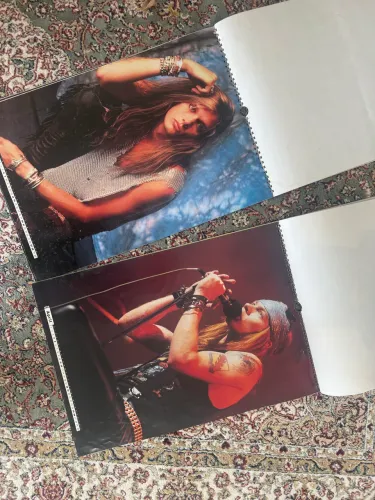 Calendario Vintage 1992 Guns n Roses & SkidRow