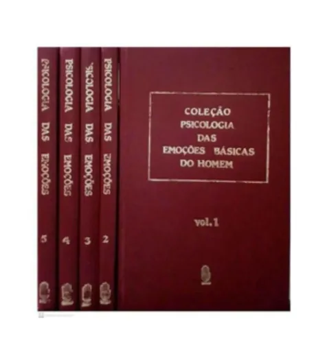 Coleção Psicologia das Emoções Básicas do Homem (completa - 5 Volumes