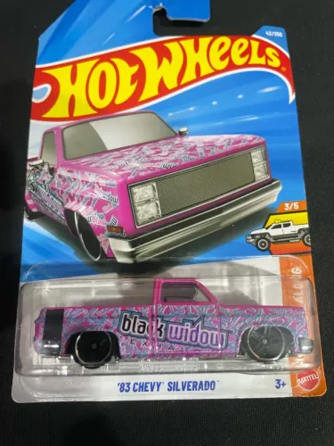 83 Chevy Silverado brack window hotwheels