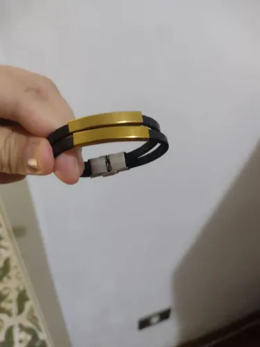 Pulseira de couro