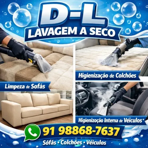 Limpeza e higienização de qualquer topo de estofados