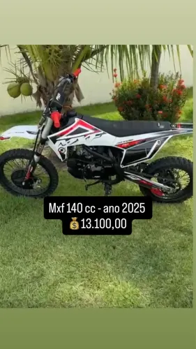 Mxf 140 cc - ano 2025 mini moto 