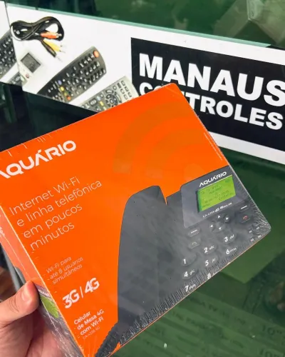 Celular De Mesa 3g E 4g Com Wi-fi Dual Chip Aquário Ca42sx4g Cor Preto
