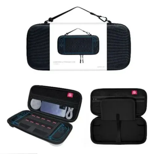 Case Nintendo switch 2 - All black + película de vidro