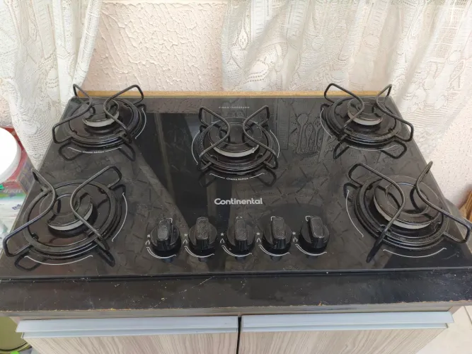 Cooktop 5 bocas CONTINENTAL