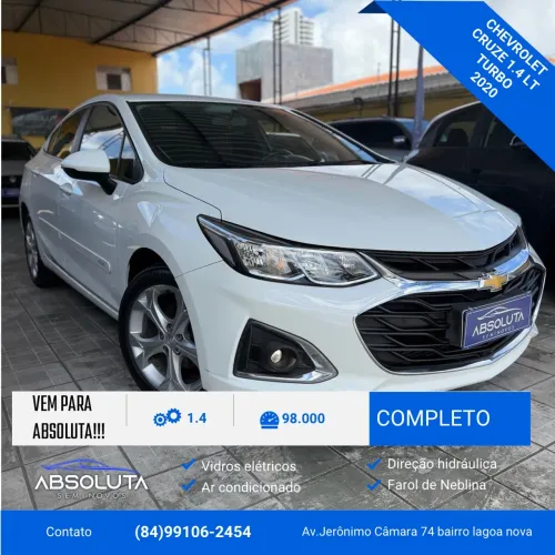Chevrolet Cruze LT 1.4 16V Turbo Flex 4P Aut. 2020