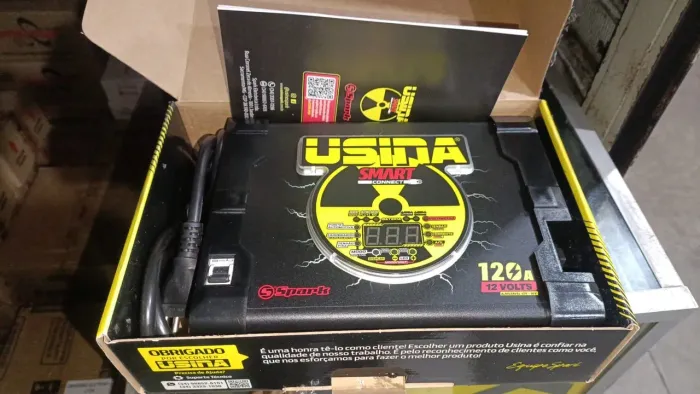 Fonte Usina 120a Completa Modelo Novo 1 ano de Garantia