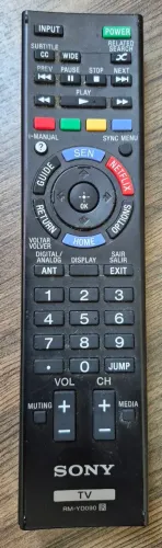 Controle remoto sony RM YD090 ORIGINAL