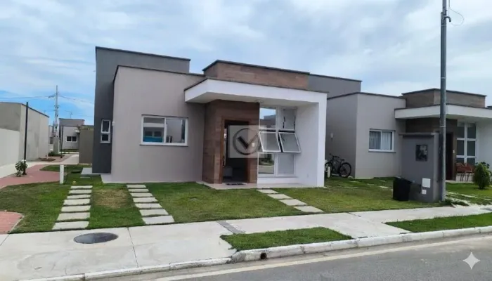 Porteira Fechada: Casa Nova, na Barra dos Coqueiros 2 quartos!