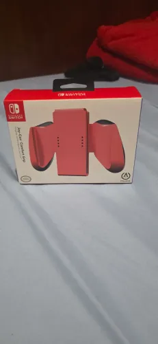 Joy-Con Comfort Grip PowerA Nintendo Switch - Vermelho (Na Caixa)