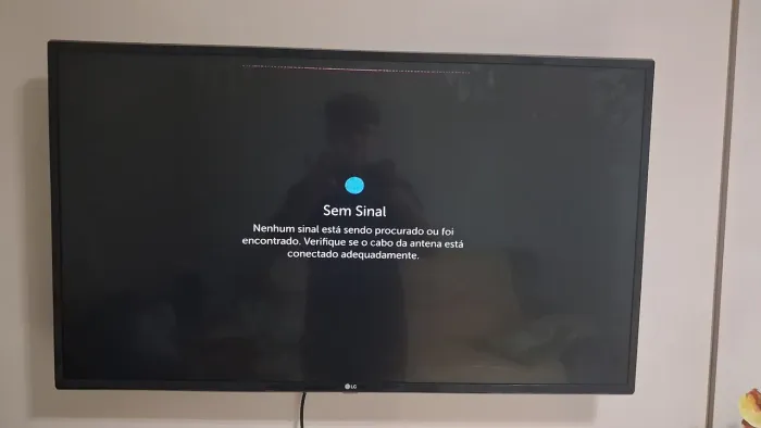 TV LG 43' P/CONSERTO. IMAGEM DANIFICADA