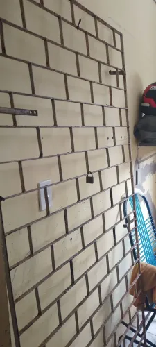 Portão de  ferro  