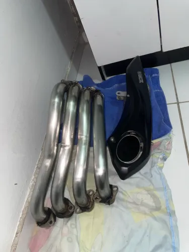 ESCAPAMENTO CS RACING CB650F/CBR qualquer ano