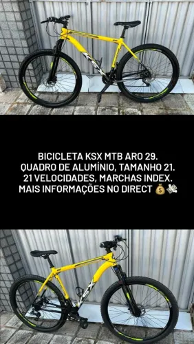 BICICLETA KSX MTB ARO 29