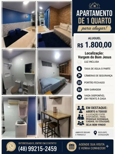 Kitnet na vargem do bom jesus