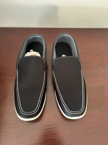Mocassim Masculino Casual Calce Fácil Conforto - Preto - Tamanho 38