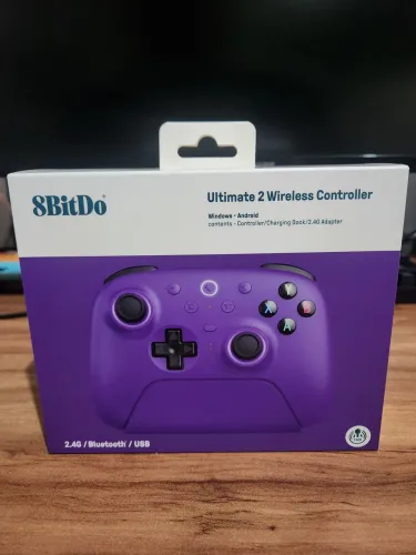 Controle 8bitdo 2 Wireless lacrado