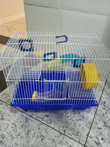 Gaiola Hamster muito nova (quase não foi usada)