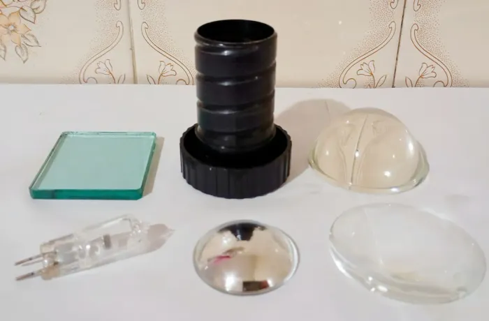 Kit Projetor De Slides Braun Paximat Compact 150 Vintage - Original Usado