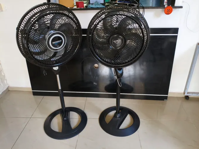 Ventilador,painel, pias e outros itens desapego