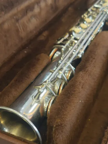 R$ 1.000,00 Sax Soprano Scavone Original Usado Revisado Nota Fiscal Sib Niquelado OLX Pay 