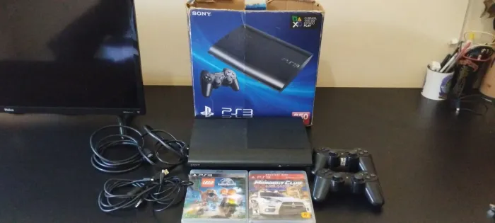 PLAYSTATION 3 NA CAIXA