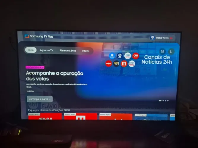 TV SAMSUNG 55 POLEGADAS ZERADA NA CAIXA