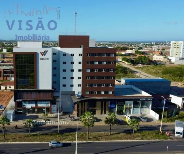 Aluga-se Apartamento Mobliado tipo Flat no Condomínio West Fit