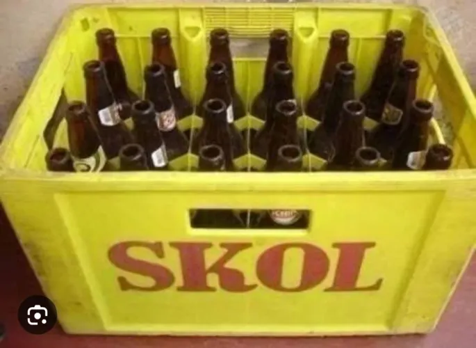 Engradado de cerveja