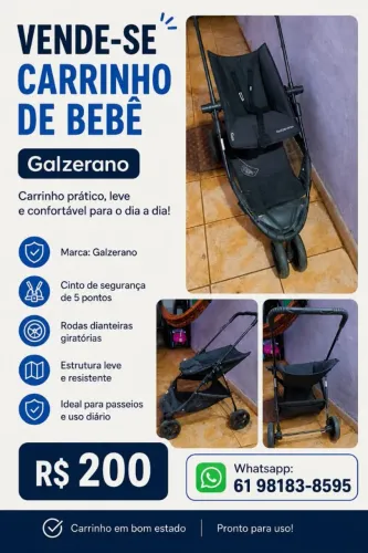 Carrinho de Bebê 