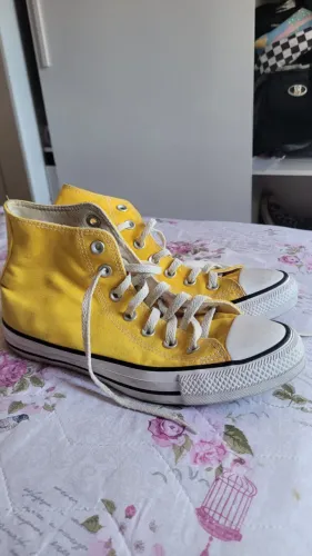 Sapatos All Satr Amarelo tamanho 38