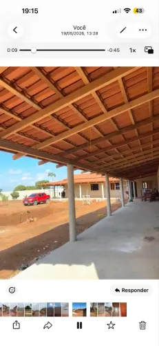 Vendo chácara próximo ao centro de glória do goita