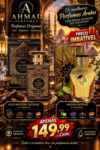 PERFUMES ÁRABE ORIGINAIS 