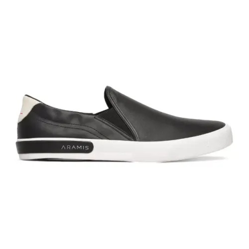Tênis Slip On Aramis Stripe - Preto - Masculino N°44