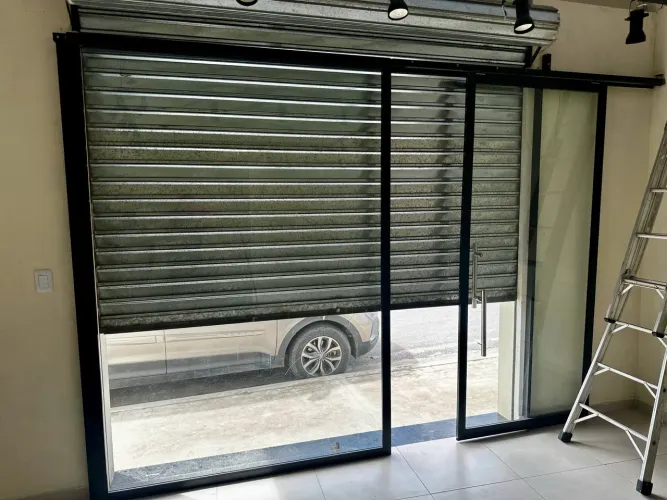 ? Porta de Vidro de Correr - Estrutura Completa | Excelente Estado