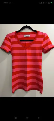 Blusa listrada Clock House P