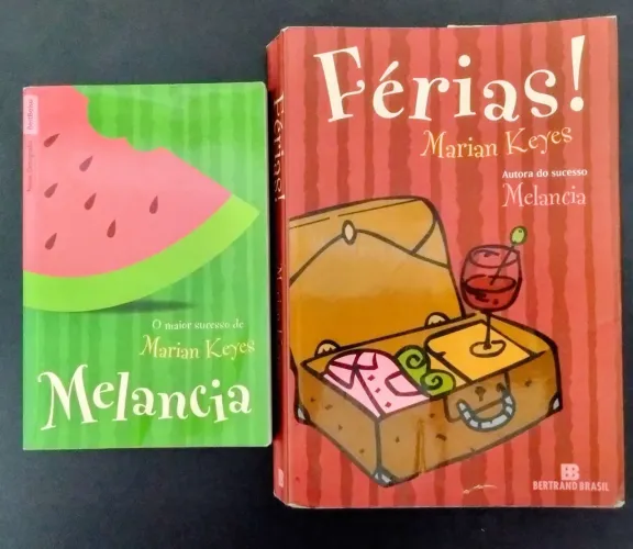 Livros Melancia e Férias - Marian Keyes