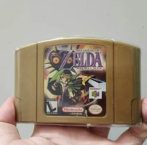 Cartucho Original Zelda Majoras Mask Jogo Nintendo 64