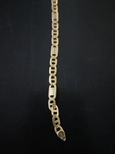 Pulseira de ouro 18k maciça