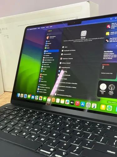 MacBook Air M4 2026 16gb 512ssd novo 