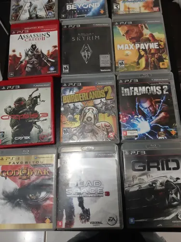 Combo de jogos de ps3