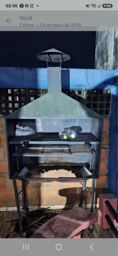 Churrasqueira de ferro