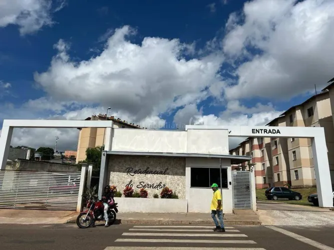 Apartamento com 2 dormitórios para alugar, 50 m² por R$ 900/mês - Santo André - Anápolis/G