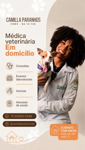 Veterinária domiciliar 