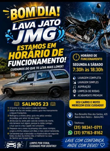 JMG lavagem automotiva 